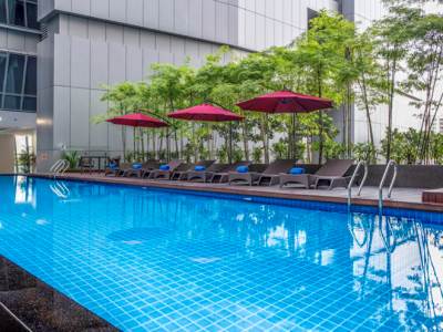 outdoor pool 1 - hotel ascott sentral - kuala lumpur, malaysia