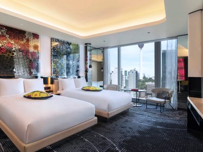 bedroom - hotel w kuala lumpur - kuala lumpur, malaysia