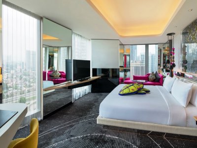 bedroom 3 - hotel w kuala lumpur - kuala lumpur, malaysia