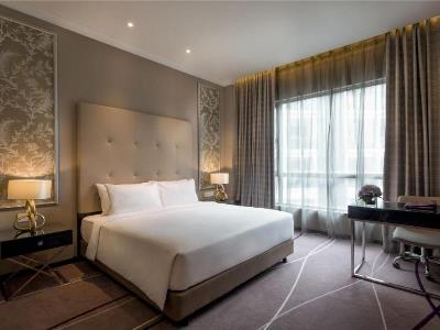 bedroom - hotel dorsett hartamas kuala lumpur - kuala lumpur, malaysia