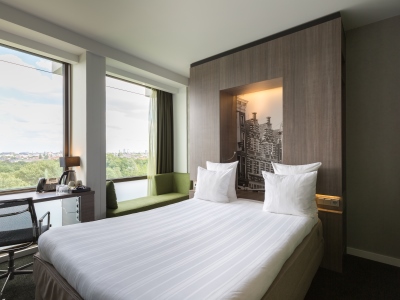 standard bedroom - hotel leonardo amsterdam rembrandtpark - amsterdam, netherlands