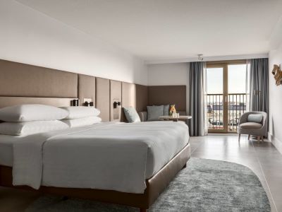 bedroom - hotel amsterdam marriott - amsterdam, netherlands