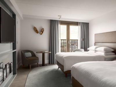 bedroom 1 - hotel amsterdam marriott - amsterdam, netherlands