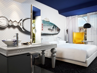 bedroom 9 - hotel andaz amsterdam - amsterdam, netherlands