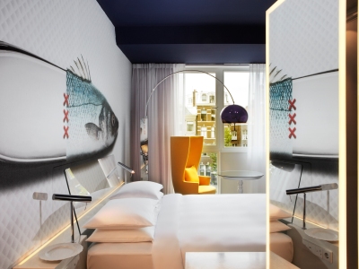 bedroom 7 - hotel andaz amsterdam - amsterdam, netherlands