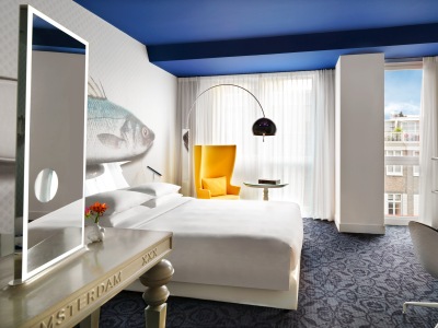 bedroom 6 - hotel andaz amsterdam - amsterdam, netherlands