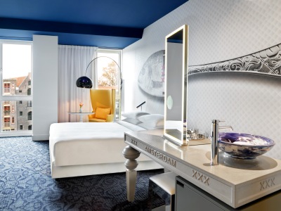 bedroom 3 - hotel andaz amsterdam - amsterdam, netherlands