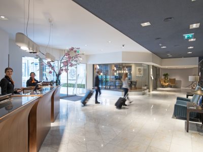 lobby - hotel bilderberg garden - amsterdam, netherlands