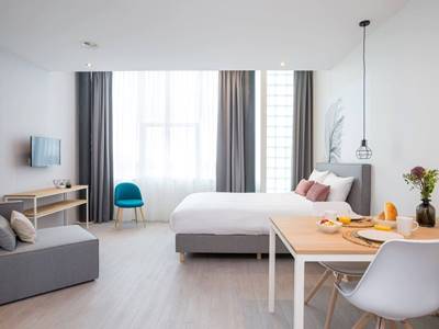 bedroom 1 - hotel hotel2stay - amsterdam, netherlands