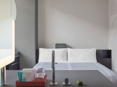 bedroom - hotel w amsterdam - amsterdam, netherlands
