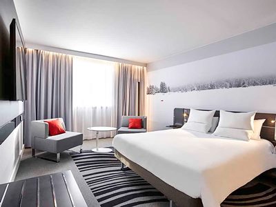 bedroom - hotel novotel amsterdam city - amsterdam, netherlands