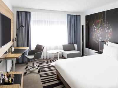 bedroom 1 - hotel novotel amsterdam city - amsterdam, netherlands
