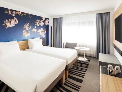 bedroom 3 - hotel novotel amsterdam city - amsterdam, netherlands