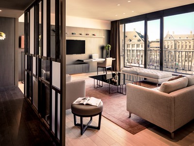 suite - hotel anantara grand krasnapolsky - amsterdam, netherlands