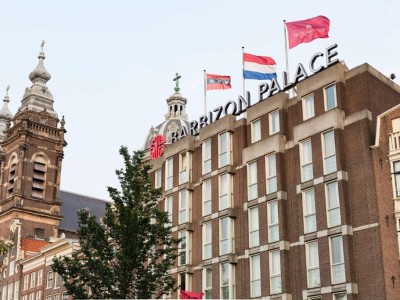 exterior view - hotel nh collection barbizon palace - amsterdam, netherlands