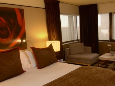 bedroom - hotel babylon hotel den haag - the hague, netherlands