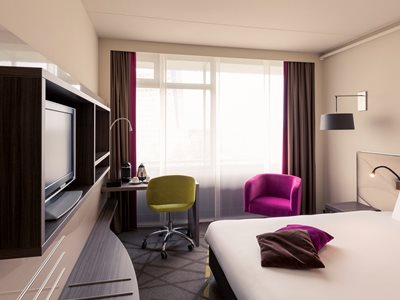 bedroom 1 - hotel mercure groningen martiniplaza - groningen, netherlands