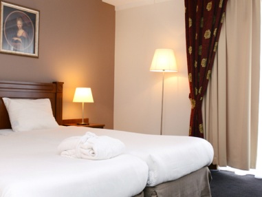 bedroom 1 - hotel amrath grand frans hals - haarlem, netherlands