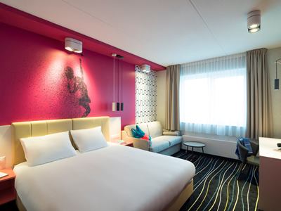 bedroom 1 - hotel ibis styles haarlem city - haarlem, netherlands