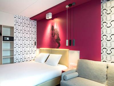 bedroom 2 - hotel ibis styles haarlem city - haarlem, netherlands