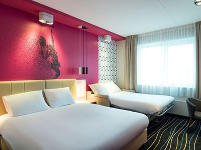 bedroom 3 - hotel ibis styles haarlem city - haarlem, netherlands