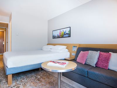 bedroom - hotel novotel maastricht - maastricht, netherlands