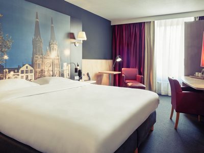 bedroom - hotel mercure hotel tilburg centrum - tilburg, netherlands