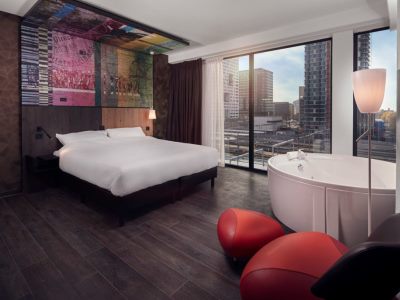 bedroom 2 - hotel inntel hotels utrecht centre - utrecht, netherlands
