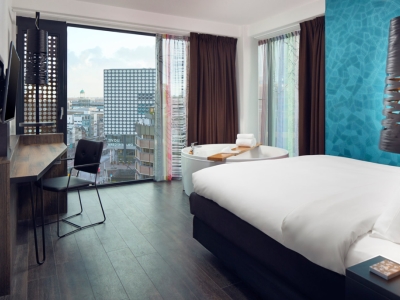 bedroom 3 - hotel inntel hotels utrecht centre - utrecht, netherlands
