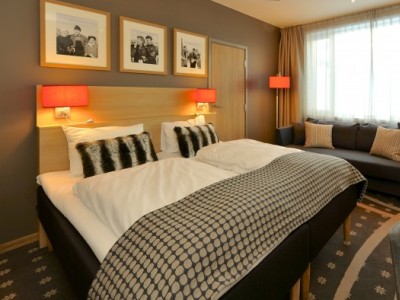 bedroom 2 - hotel myrkdalen mountain resort - myrkdalen, norway