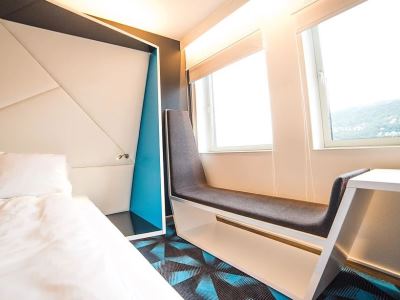 bedroom 1 - hotel magic solheimsviken - bergen, norway