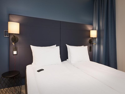 bedroom 1 - hotel scandic torget - bergen, norway