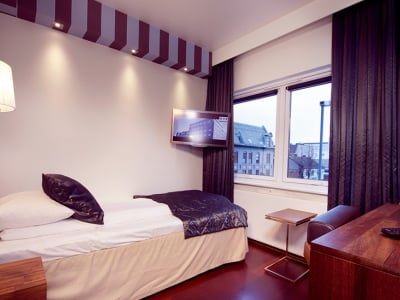 bedroom 2 - hotel clarion collection astoria - hamar, norway