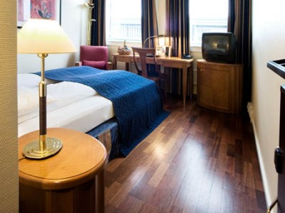 bedroom - hotel first millennium - oslo, norway
