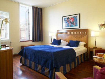 bedroom 1 - hotel first millennium - oslo, norway