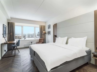 bedroom - hotel radisson blu nydalen - oslo, norway