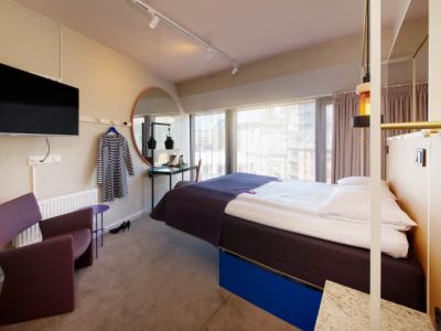 bedroom 1 - hotel scandic grensen - oslo, norway