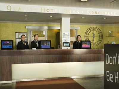 lobby - hotel quality grand - kongsberg, norway