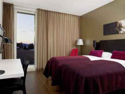 bedroom - hotel scandic oslo airport - gardermoen, norway