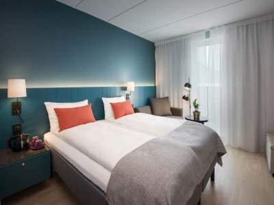 bedroom 1 - hotel scandic oslo airport - gardermoen, norway