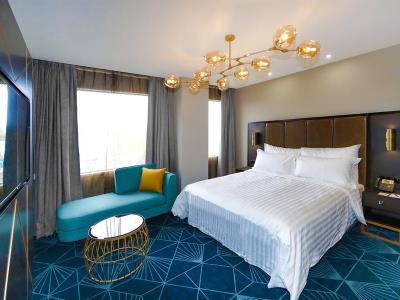 bedroom 1 - hotel swiss-belboutique napier - napier, new zealand