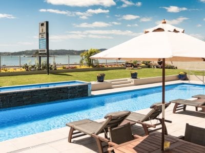 outdoor pool - hotel kingsgate hotel autolodge paihia - paihia, new zealand