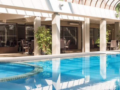 indoor pool - hotel millennium rotorua - rotorua, new zealand