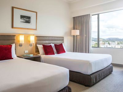 bedroom 2 - hotel novotel rotorua lakeside - rotorua, new zealand