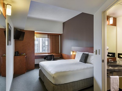 bedroom 1 - hotel ibis - christchurch, new zealand