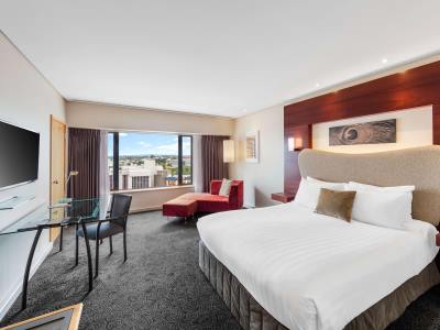 bedroom - hotel crowne plaza auckland - auckland, new zealand