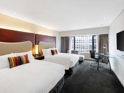 deluxe room 1 - hotel crowne plaza auckland - auckland, new zealand