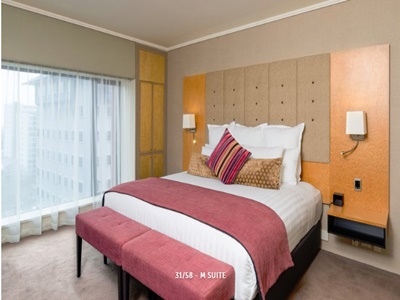 bedroom 3 - hotel grand millennium auckland - auckland, new zealand