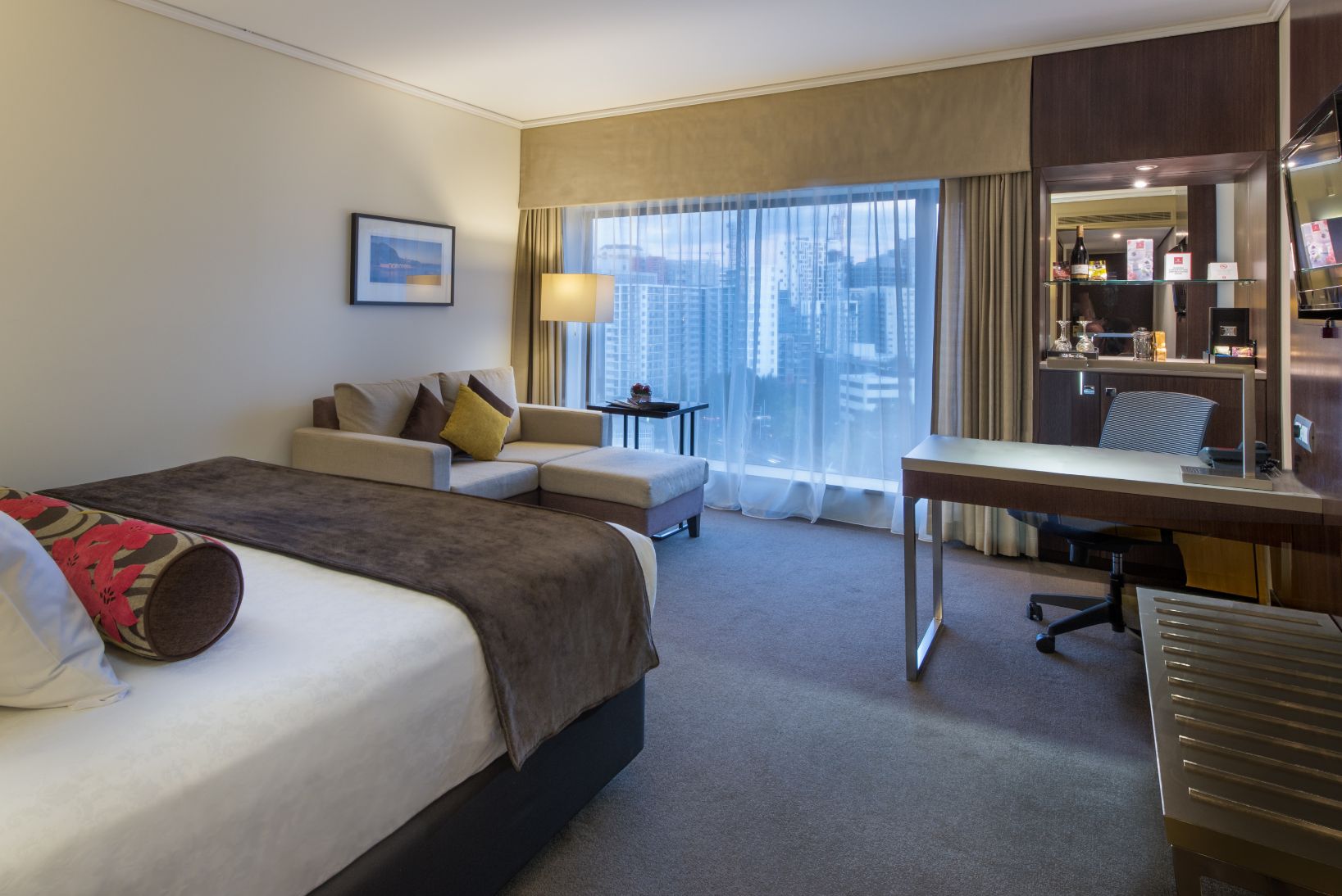 bedroom 7 - hotel grand millennium auckland - auckland, new zealand