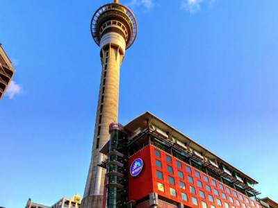 exterior view - hotel skycity - auckland, new zealand